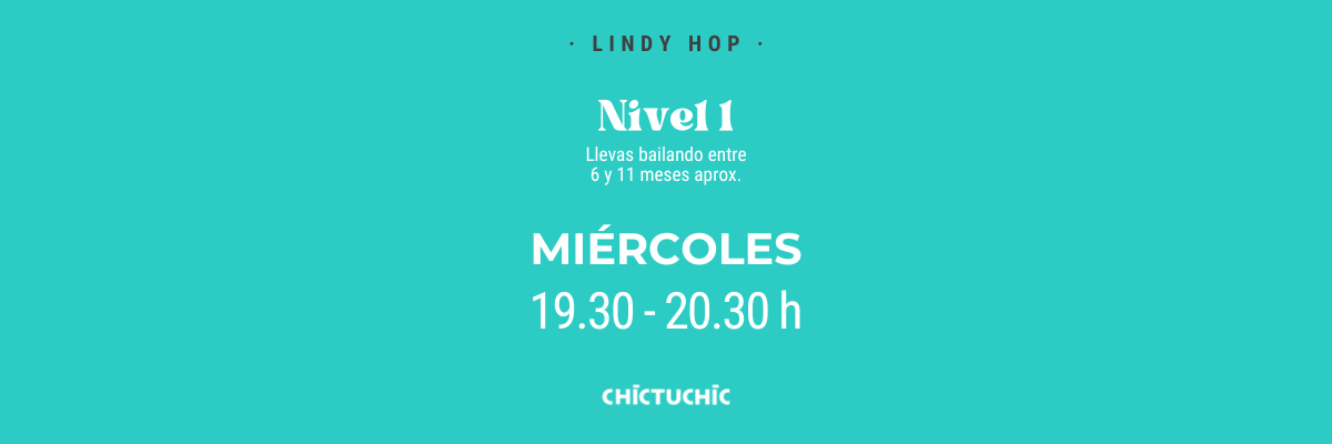 Clases Lindy Hop 1 Miércoles