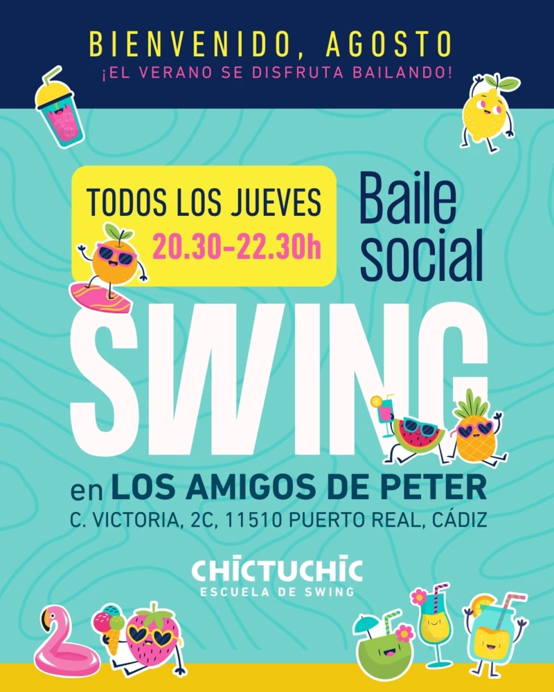 Baile social de swing en Puerto Real